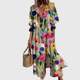 Zariah | Elegante lange jurk in bohemian stijl