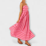 Svea - Maxi-jurk in Bare Bloom