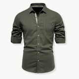 Blouse - Ademend Mengsel Met Voorkant Sluiting