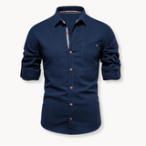 Blouse - Ademend Mengsel Met Voorkant Sluiting