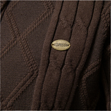 Francisco - Cardigan Argyle Mélange Zacht