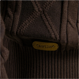 Francisco - Cardigan Argyle Mélange Zacht