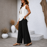 Elarisse™ | Elegante Tweedelige Zomerset met Gelaagde Top