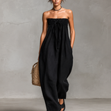 Nina | Elegante Strapless Jumpsuit