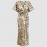 Tess | Koper Midi Jurk