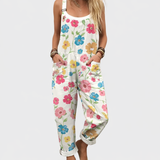 Comfortabele Bedrukte Jumpsuit