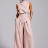 Salma™ | Elegante Tweedelige Zomerset met Wijde Broek