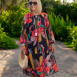 Florida – Elegante bloemenjurk