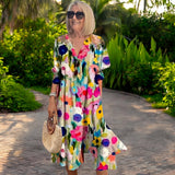 Zariah | Elegante lange jurk in bohemian stijl
