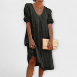 Fanny - Elegante zomerjurk met haakdetails