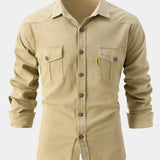 Chemise in Denim Mix - Knopen
