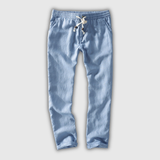 Bram | Linnen Broek met Comfortabele Taille
