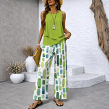 Verdalisse™ | Elegante Tweedelige Zomerset met Wijde Broek