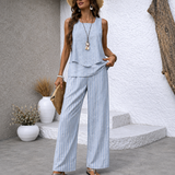 Marivellea™ | Elegante Tweedelige Zomerset met Strepen