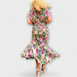 Aurora - Chic V-Hals Maxikleed