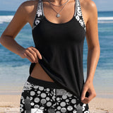 Daniela - Bloemige Badset met Short