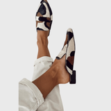LIORA | LOAFER MET ABSTRACTE PATROON