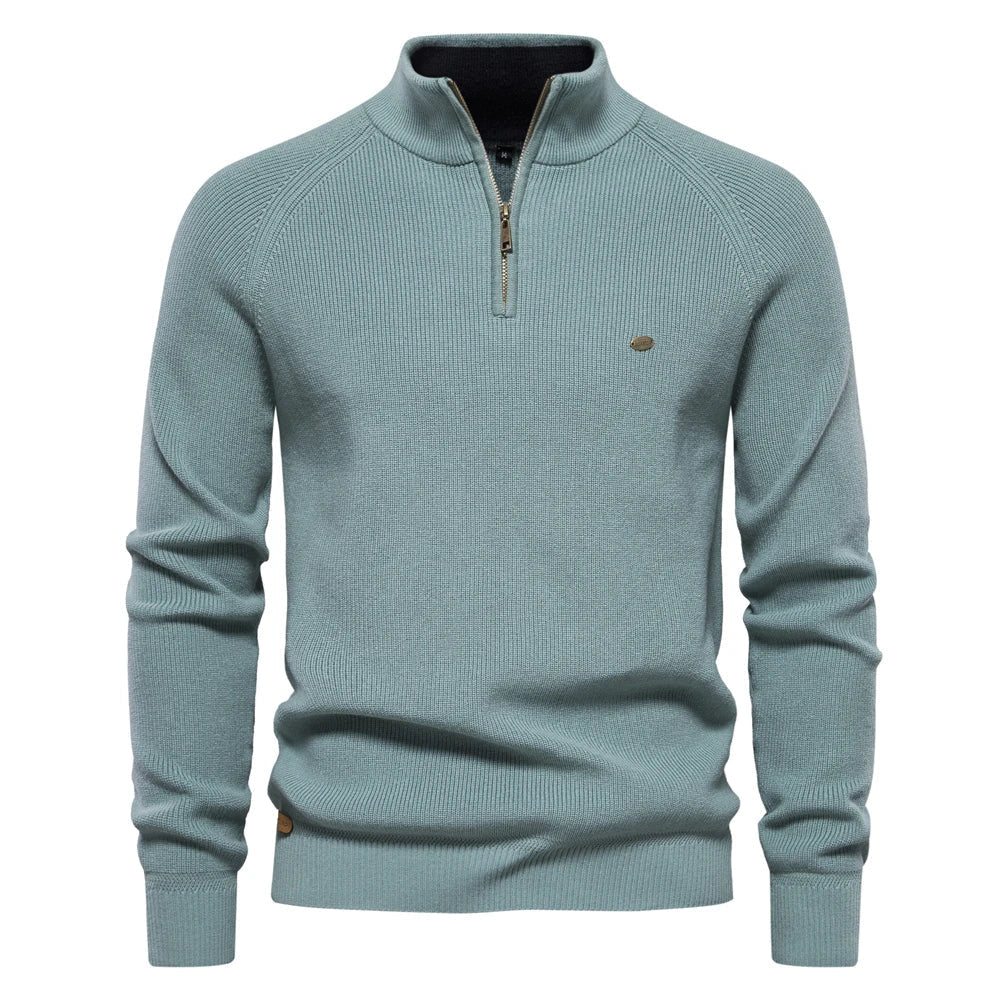 Half-Zip Trui - Ademend