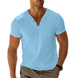 Henley Shirt - Slim Fit Beweging