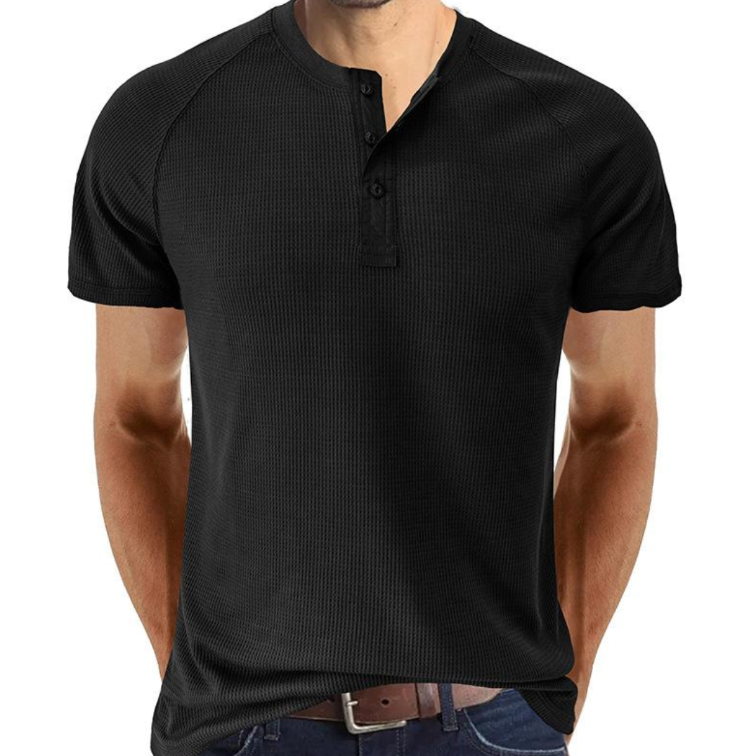 Henley Shirt - Knopopening