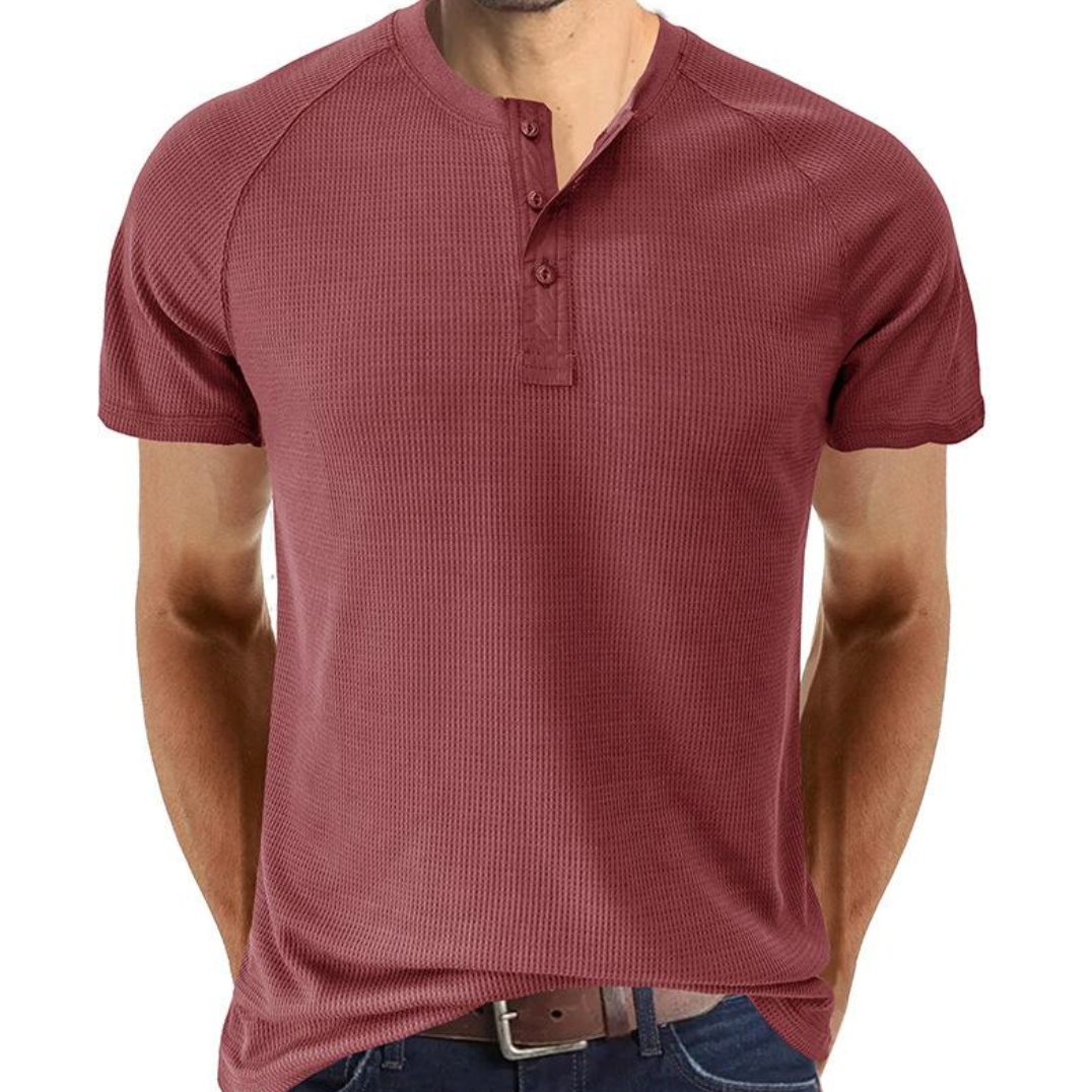 Henley Shirt - Knopopening