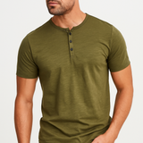 Henley Shirt - Knopkraag