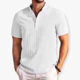 Henley Shirt - Korte Knopsluiting