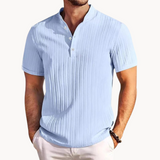 Henley Shirt - Korte Knopsluiting
