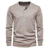 Henley Shirt - Zacht Ademend Mengsel