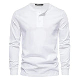 Henley Shirt - Zacht Ademend Mengsel