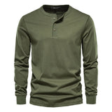 Henley Shirt - Zacht Ademend Mengsel