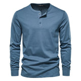 Henley Shirt - Zacht Ademend Mengsel