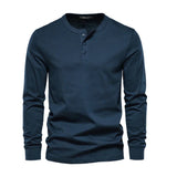 Henley Shirt - Zacht Ademend Mengsel