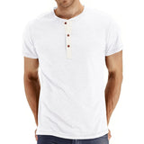 T-Shirt Henley - Zachte Katoenen Kraag