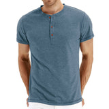T-Shirt Henley - Zachte Katoenen Kraag