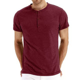 T-Shirt Henley - Zachte Katoenen Kraag