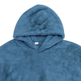 Hoodie - Gemêleerd Fleece met Capuchon