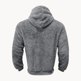 Hoodie - Gemêleerd Fleece met Capuchon