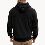Hoodie - Gemêleerd Fleece met Capuchon