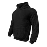 Hoodie - Gemêleerd Fleece met Capuchon