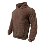Hoodie - Gemêleerd Fleece met Capuchon