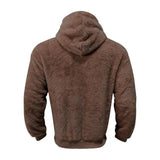 Hoodie - Gemêleerd Fleece met Capuchon
