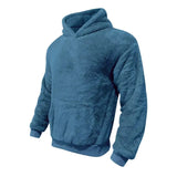 Hoodie - Gemêleerd Fleece met Capuchon