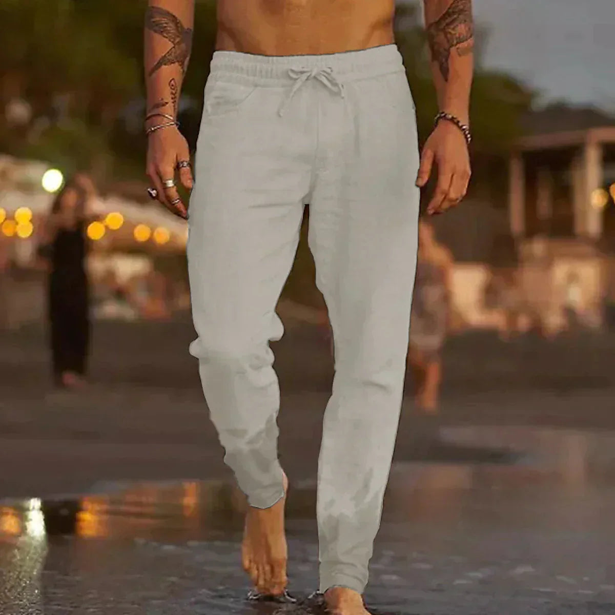 Linnen Strandbroeken