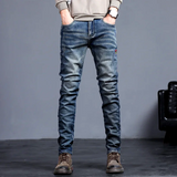 Slim Fit Jeans en Denim