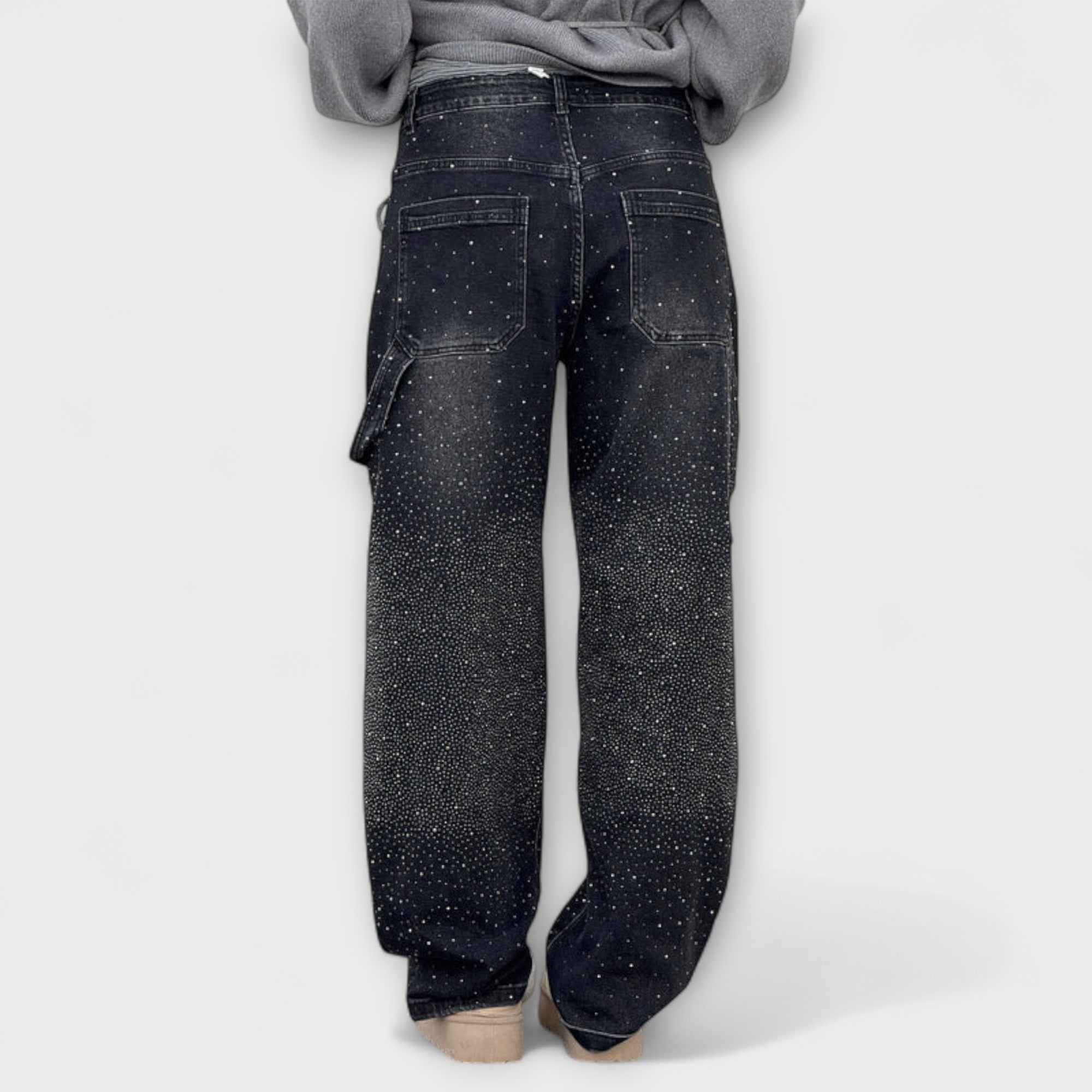 Fable - Shine Denim Jeans in Balloon Carpenter Stijl