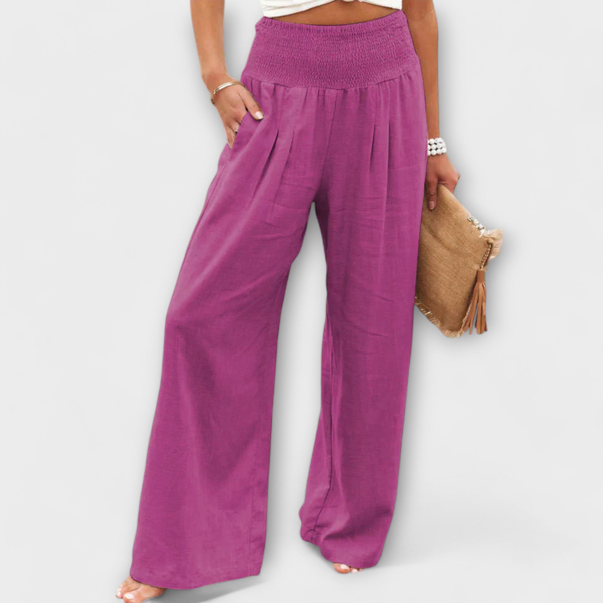Julie - Luchtige en elegante broek