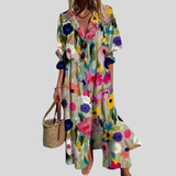 Zariah | Elegante lange jurk in bohemian stijl