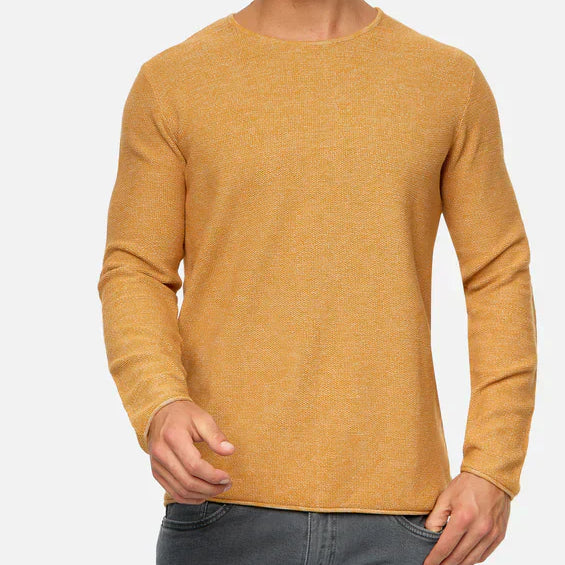 Maximiliano - Sweatshirt met Opstaande Kraag en Veilige Zakjes