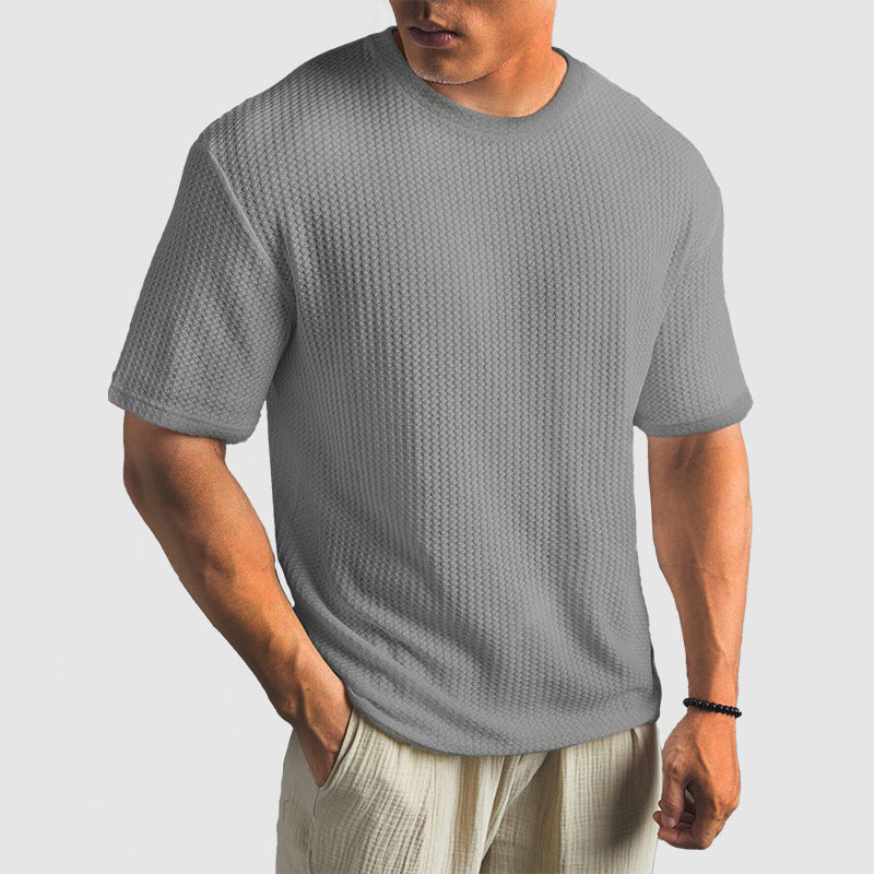 T-Shirt en Mesh - Vormbehoud